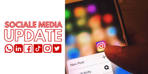 SOCIALE MEDIA UPDATE: BINNENKORT ZIE JE WIE ER ONLINE IS OP INSTAGRAM