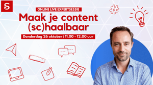 ZO BOUW JE EEN CONTENT MACHINE UIT VOOR SOCIALE MEDIA - EXPERTSESSIE MICHAËL HUMBLET