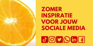 Een zomer vol sociale media inspiratie. Tips voor tijdens de vakantieperiode.